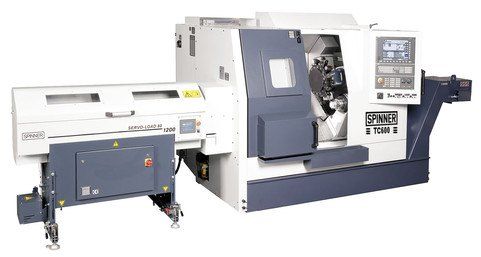 CNC-Drehmaschine Spinner TC 600-65 mit Stangenlader